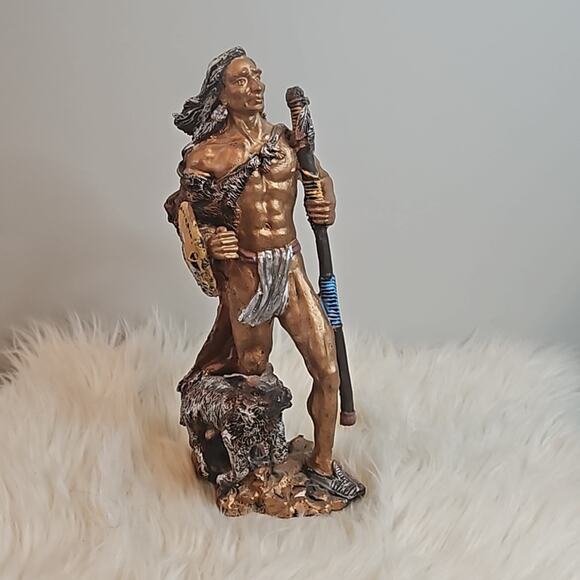 American Indian Statue Figure - Picture 1 of 6